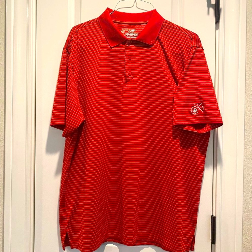Ahead Tour USA Sun Protection Polo Golf Shirt